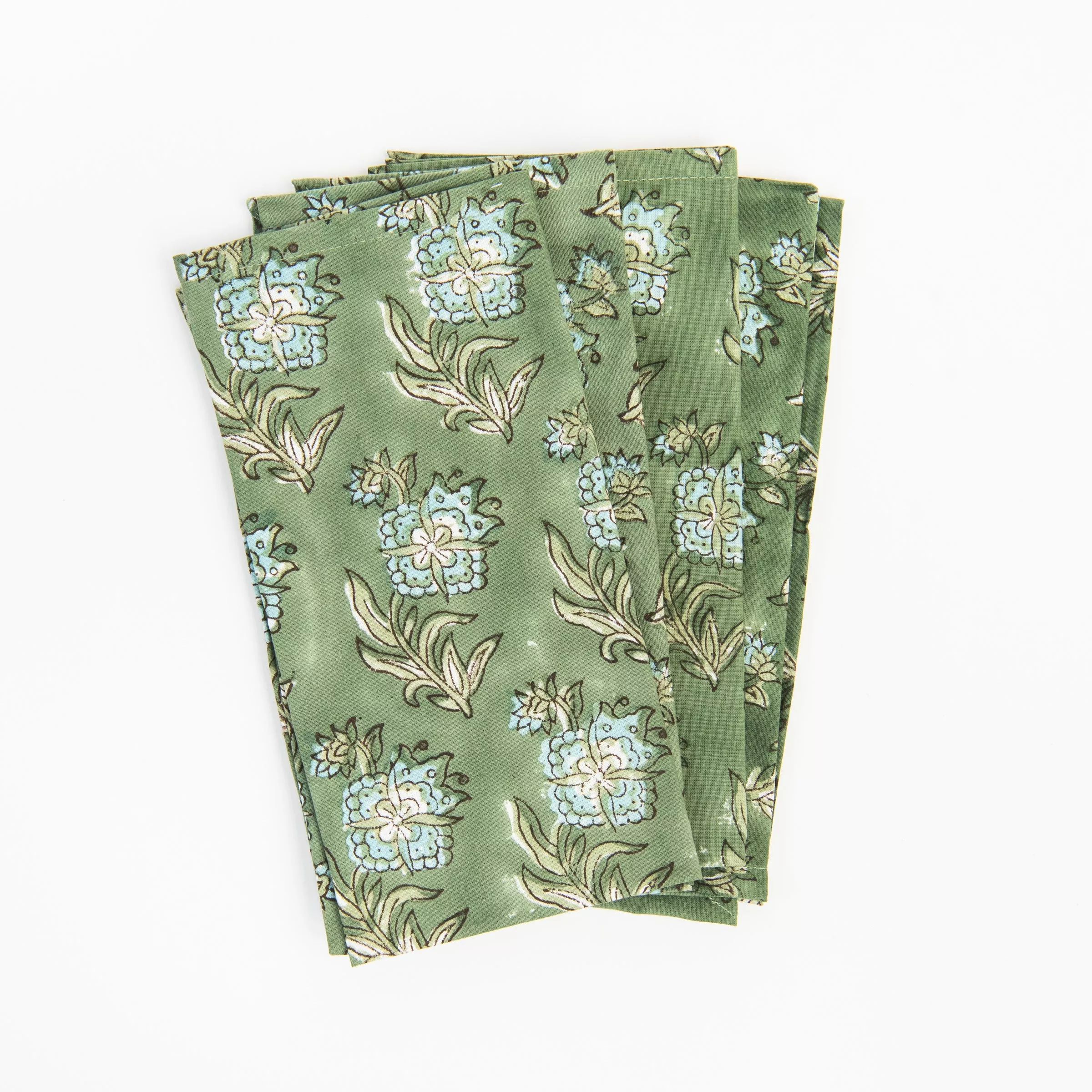 Elowen Block Print Napkins, Set of 4