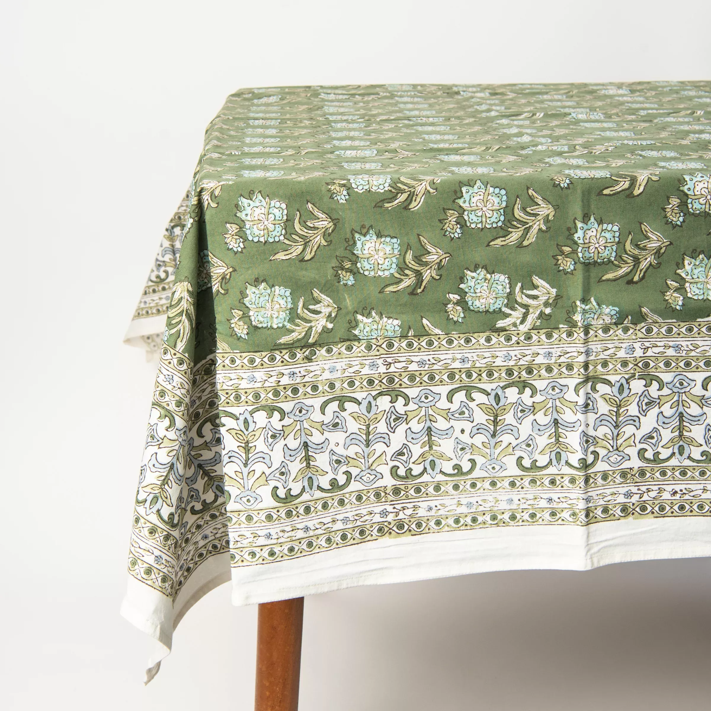Elowen Block Print Tablecloth
