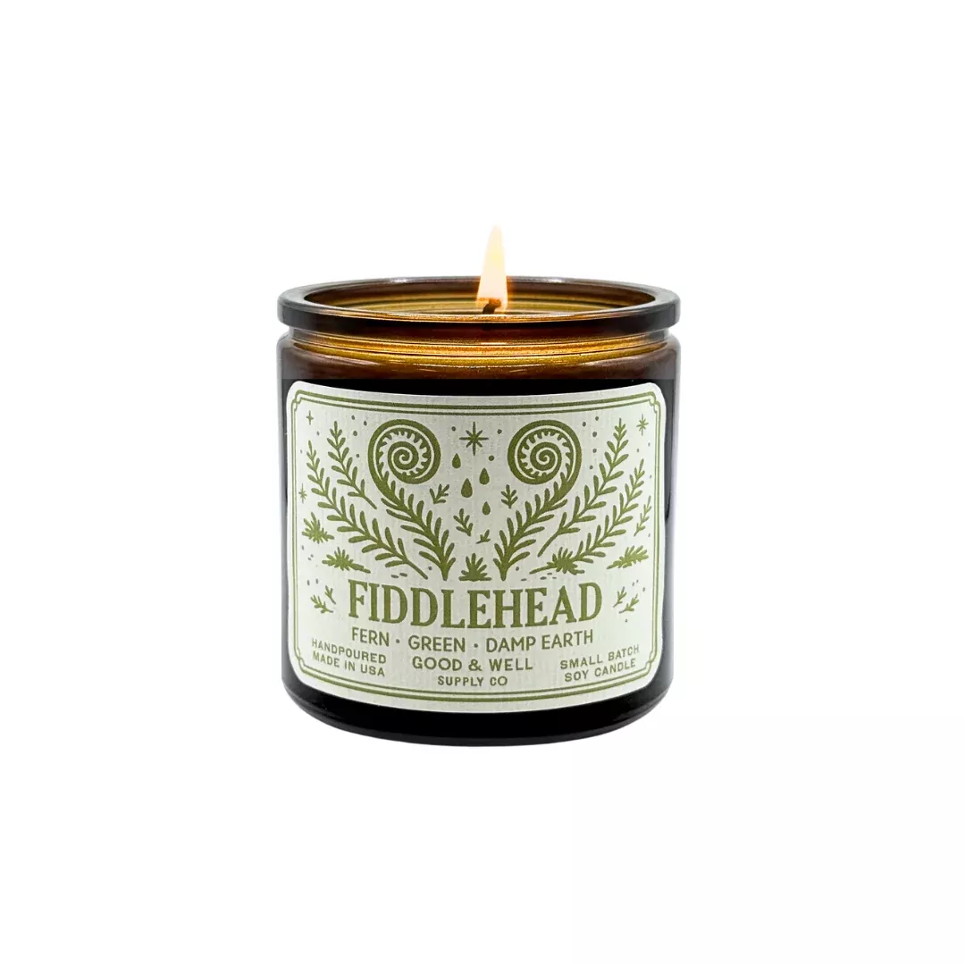 Fiddlehead Candle
