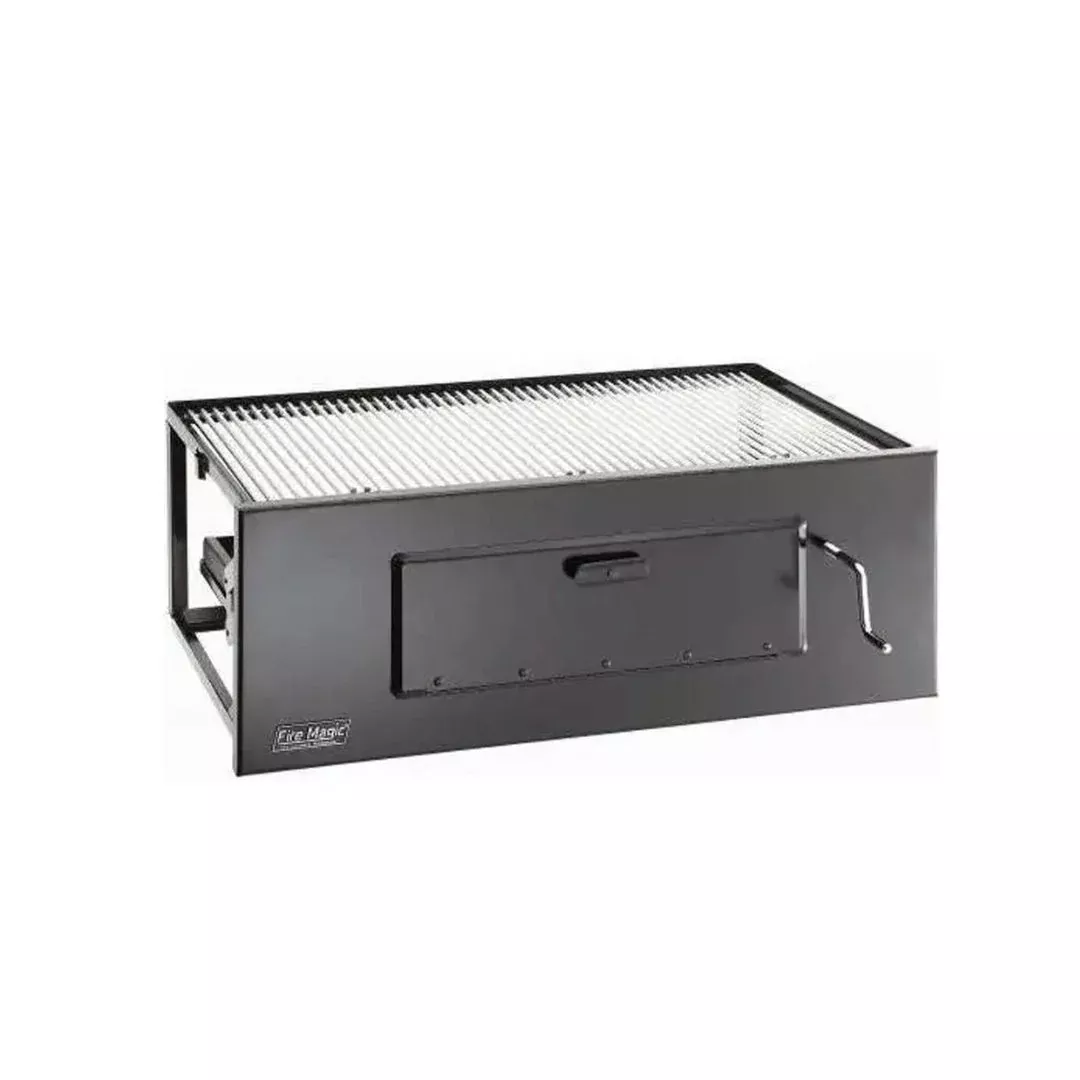 Fire Magic Lift-A-Fire Built-In Charcoal Grill - Small