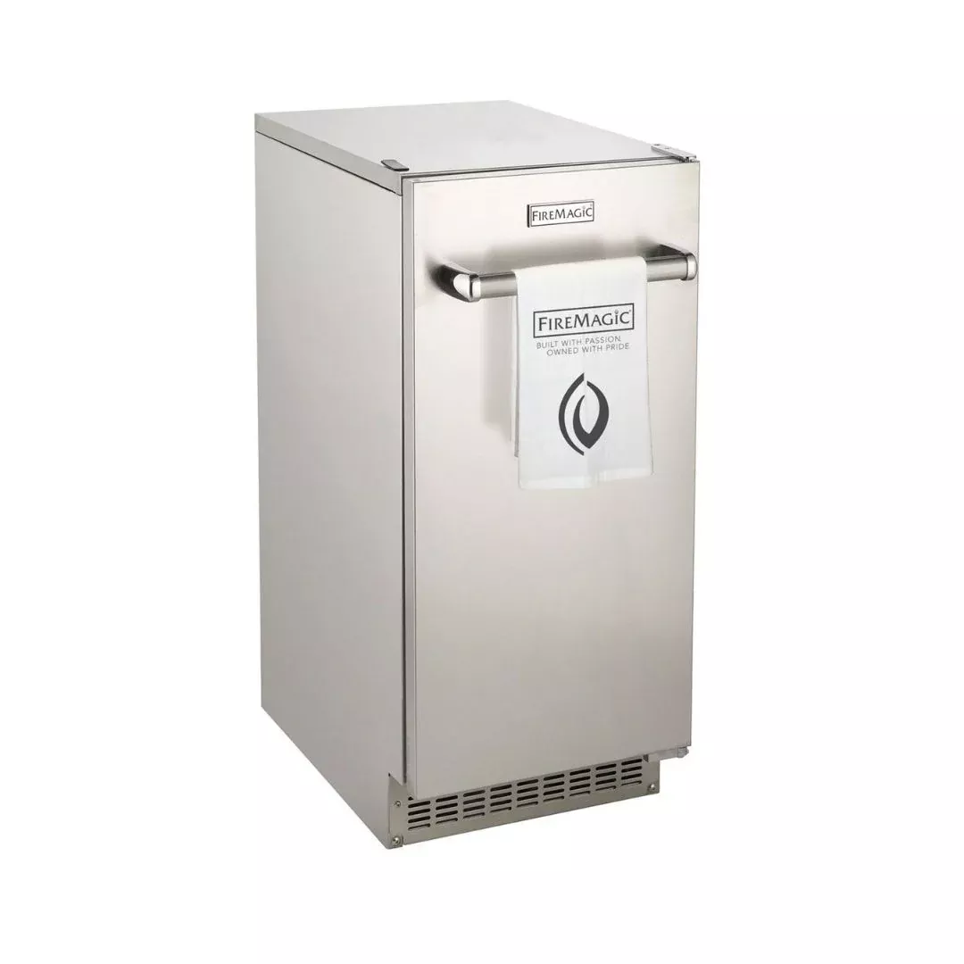 Fire Magic Outdoor High Capacity Ice Maker with Reversible Door Hinge