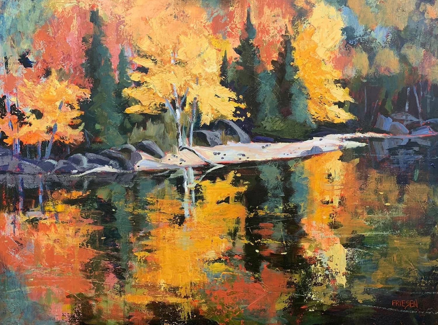 “Fire and Wet” by Holly Friesen