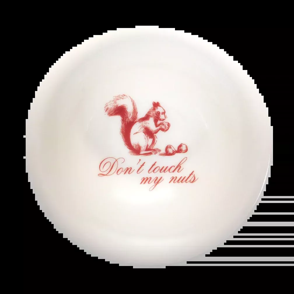 Fishys Eddy Pleasantries - Don't Touch My Nuts Bowl – 4 1/2"