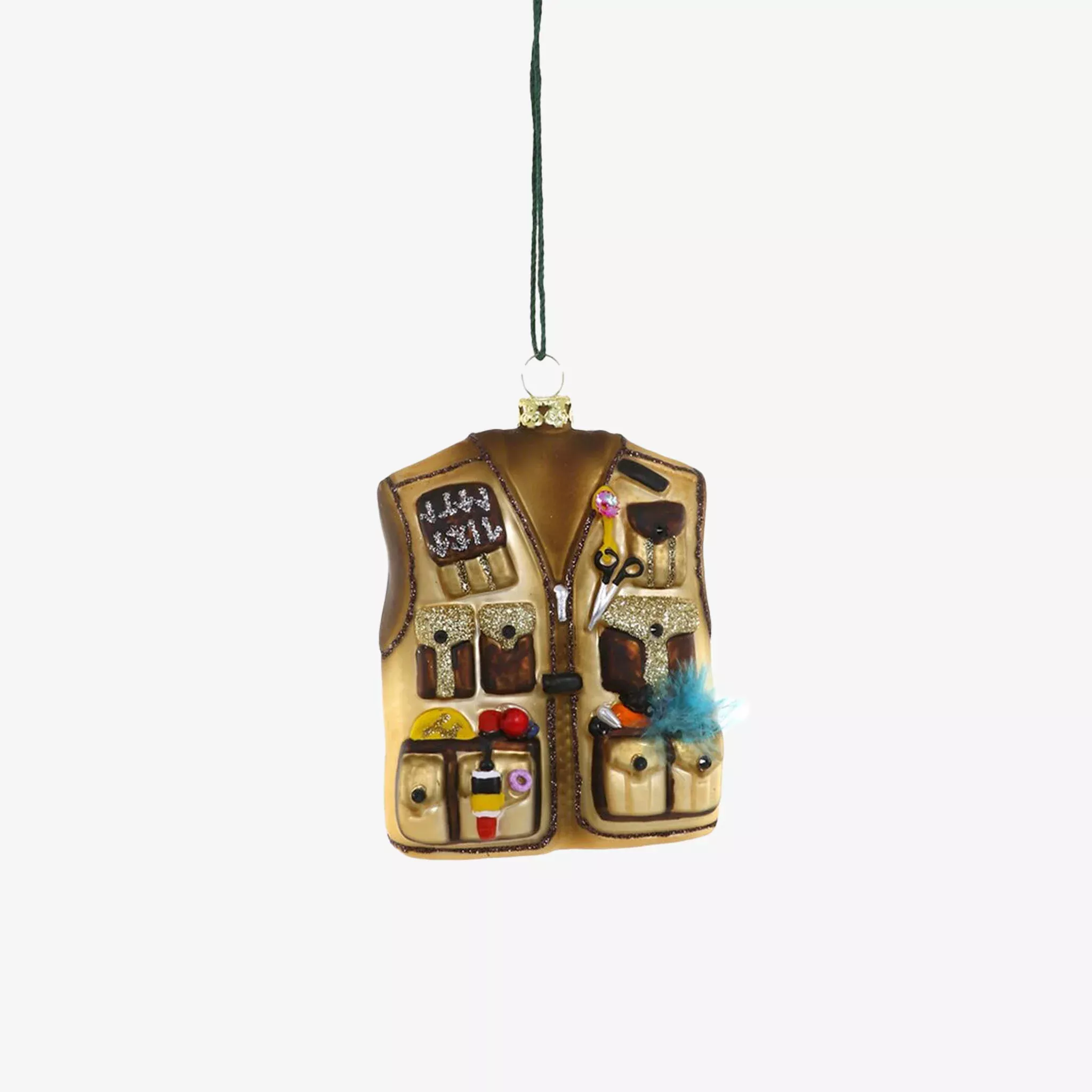 Fly Fisherman's Vest Ornament