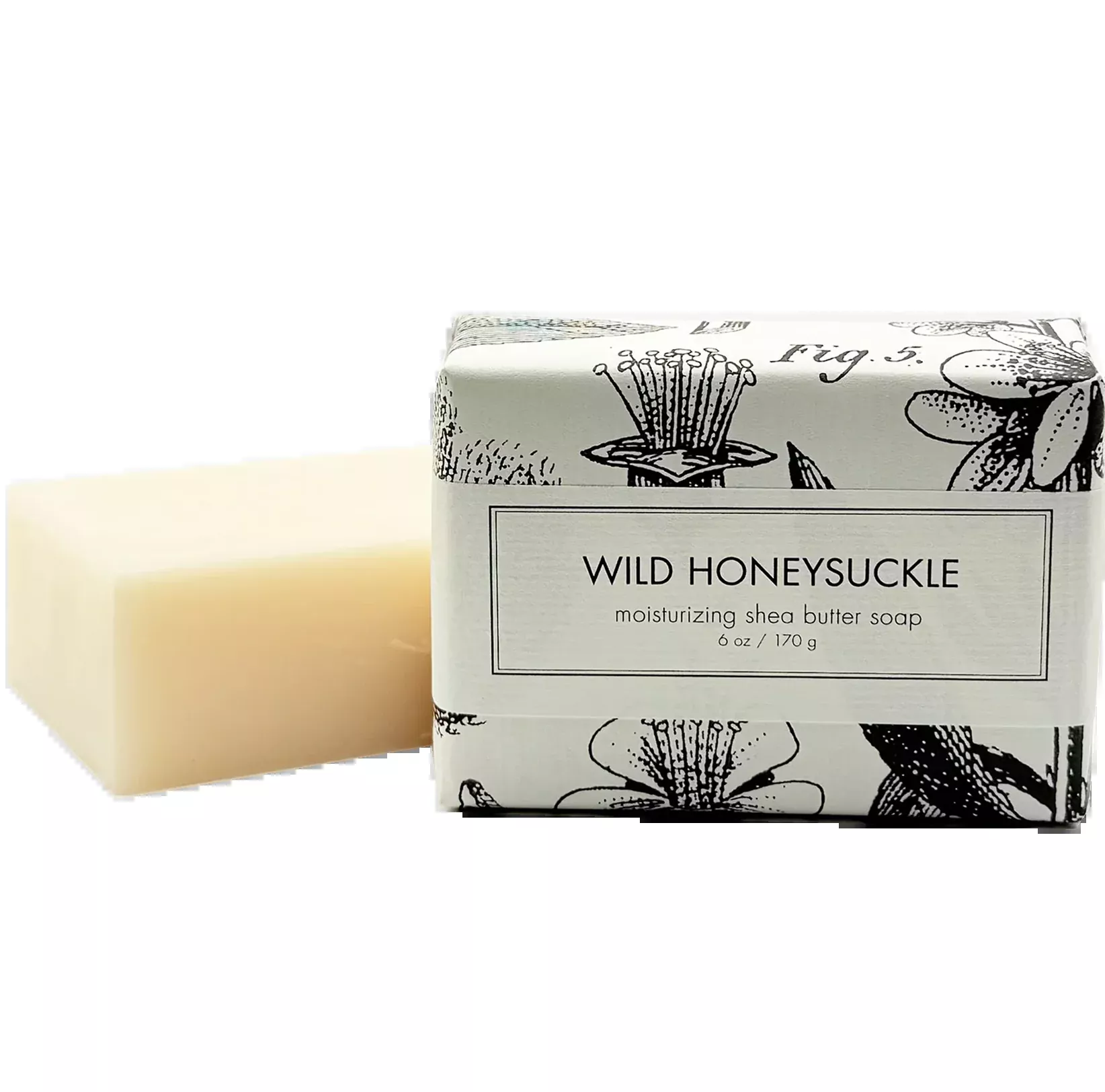 Formulary 55 Moisturizing Shea Butter Soap – Wild Honeysuckle – 6oz.
