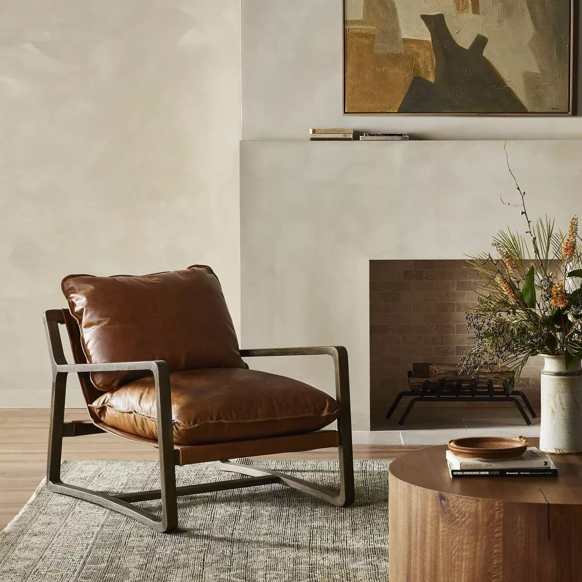 Four Hands Ace Chair in Raleigh Chestnut