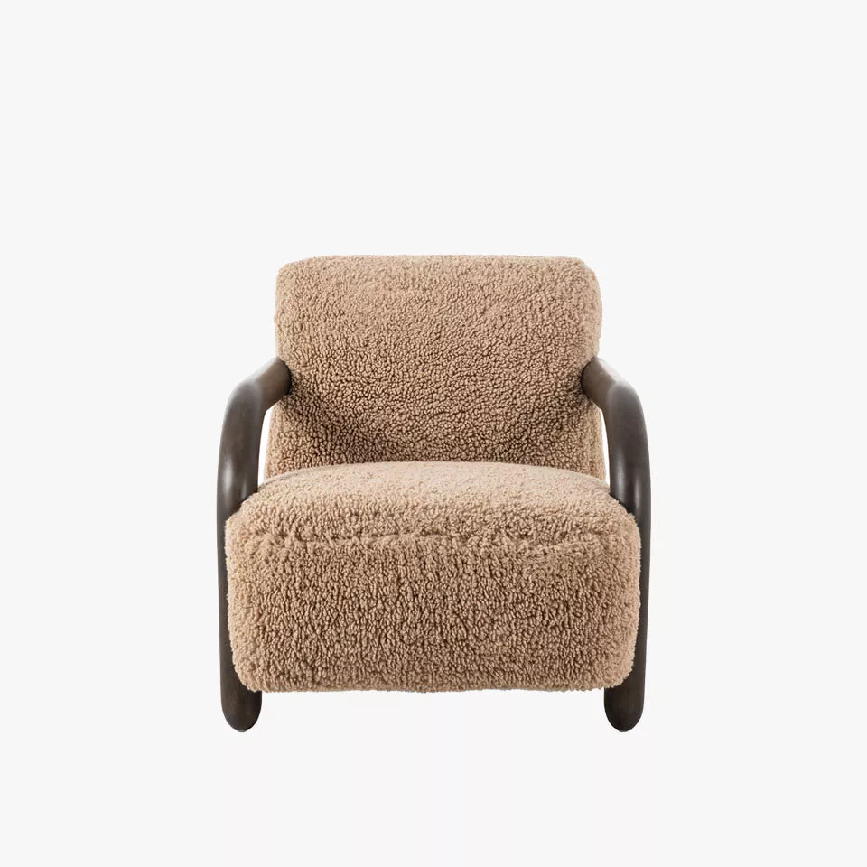 Four Hands Aniston Chair in Andes Toast