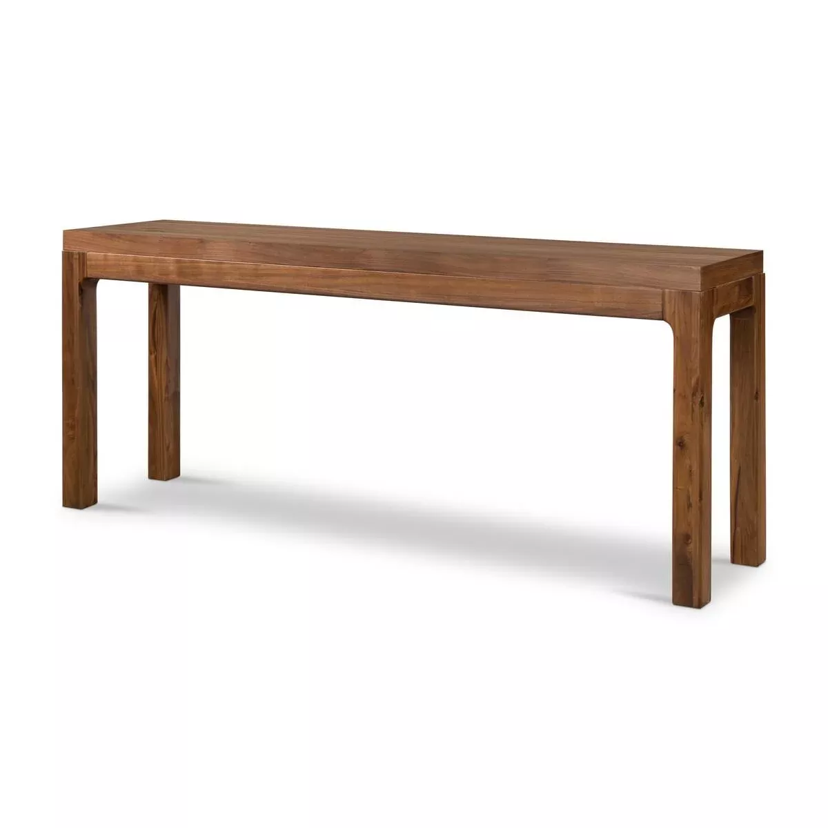 Four Hands Arturo Console Table in Natural Walnut Veneer