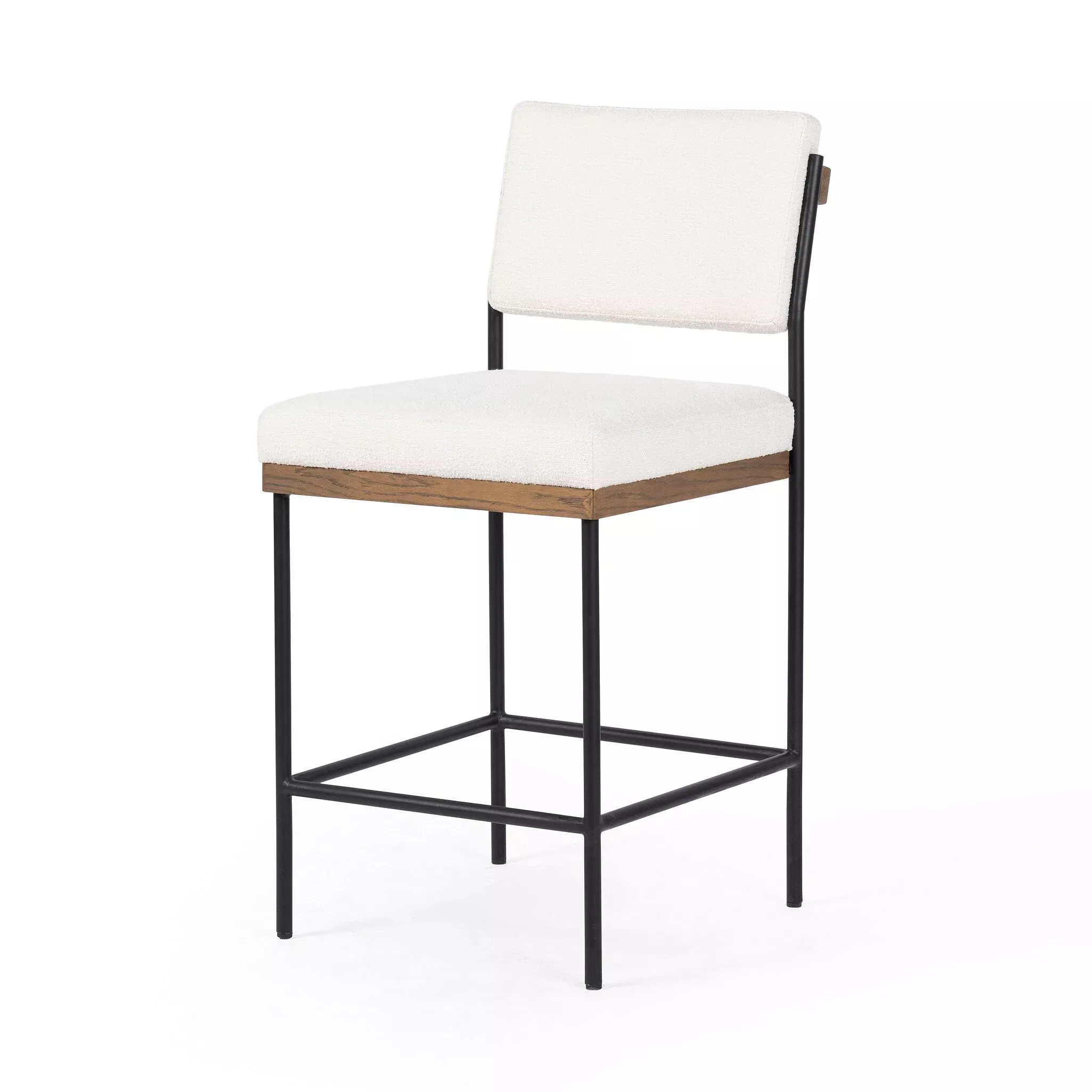Four Hands Benton Counter Stool in Fayette Cloud