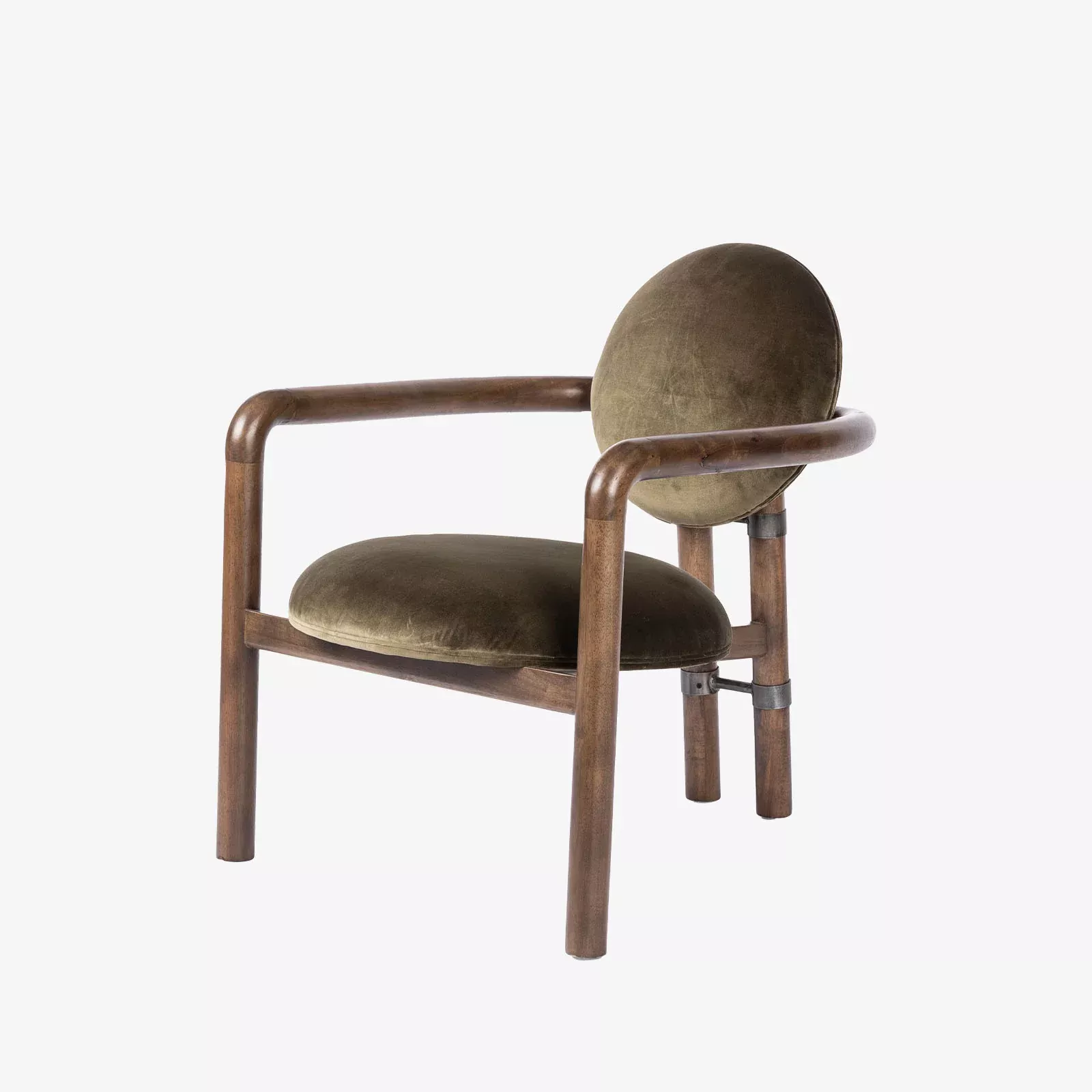 Four Hands Bria Chair in Surrey Olive
