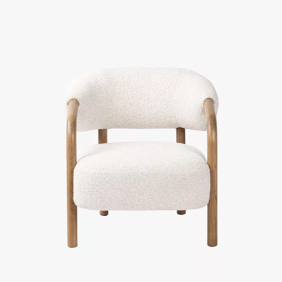 Four Hands Brodie Chair In Sheldon Ivory