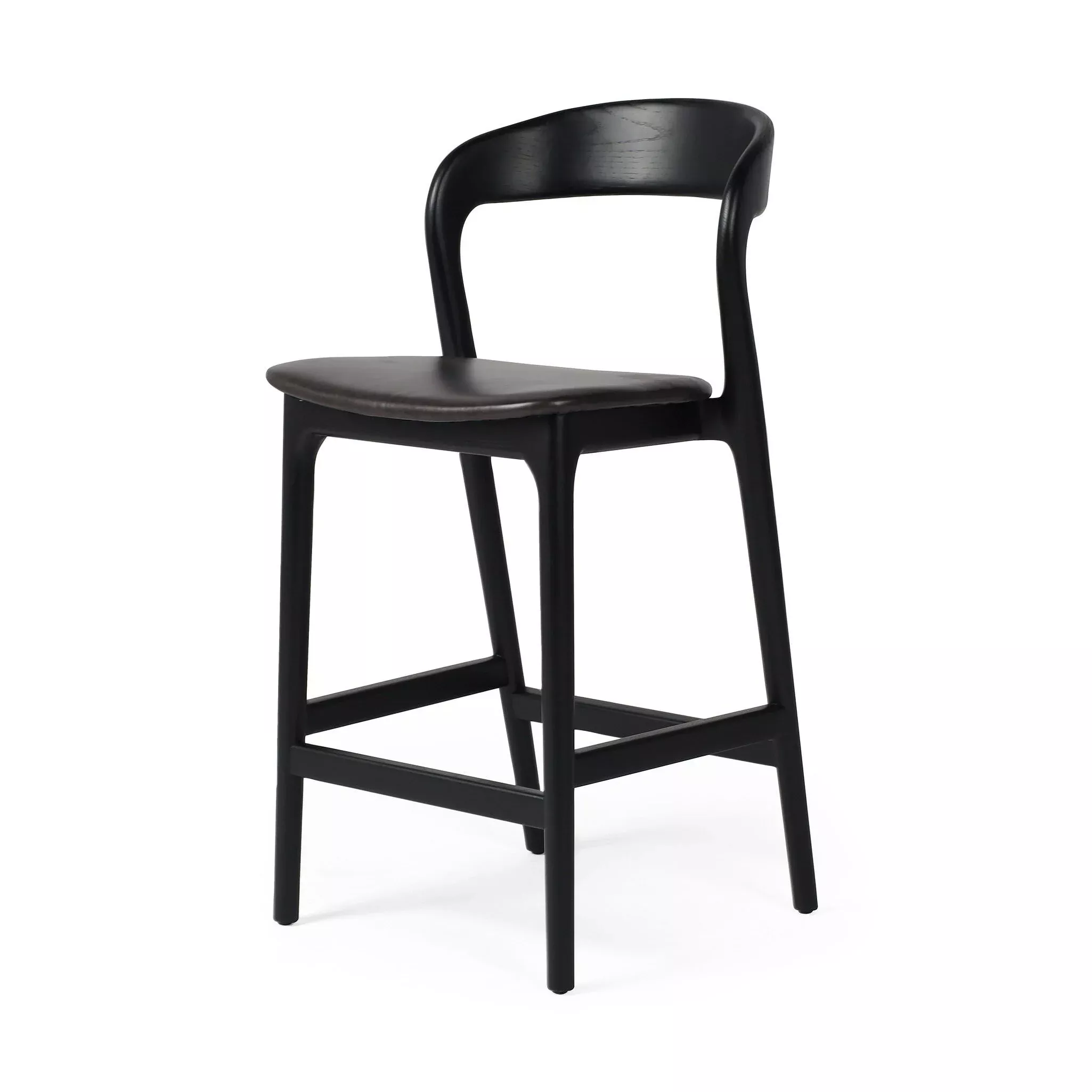 Four Hands Counter Stool in Sonoma Black