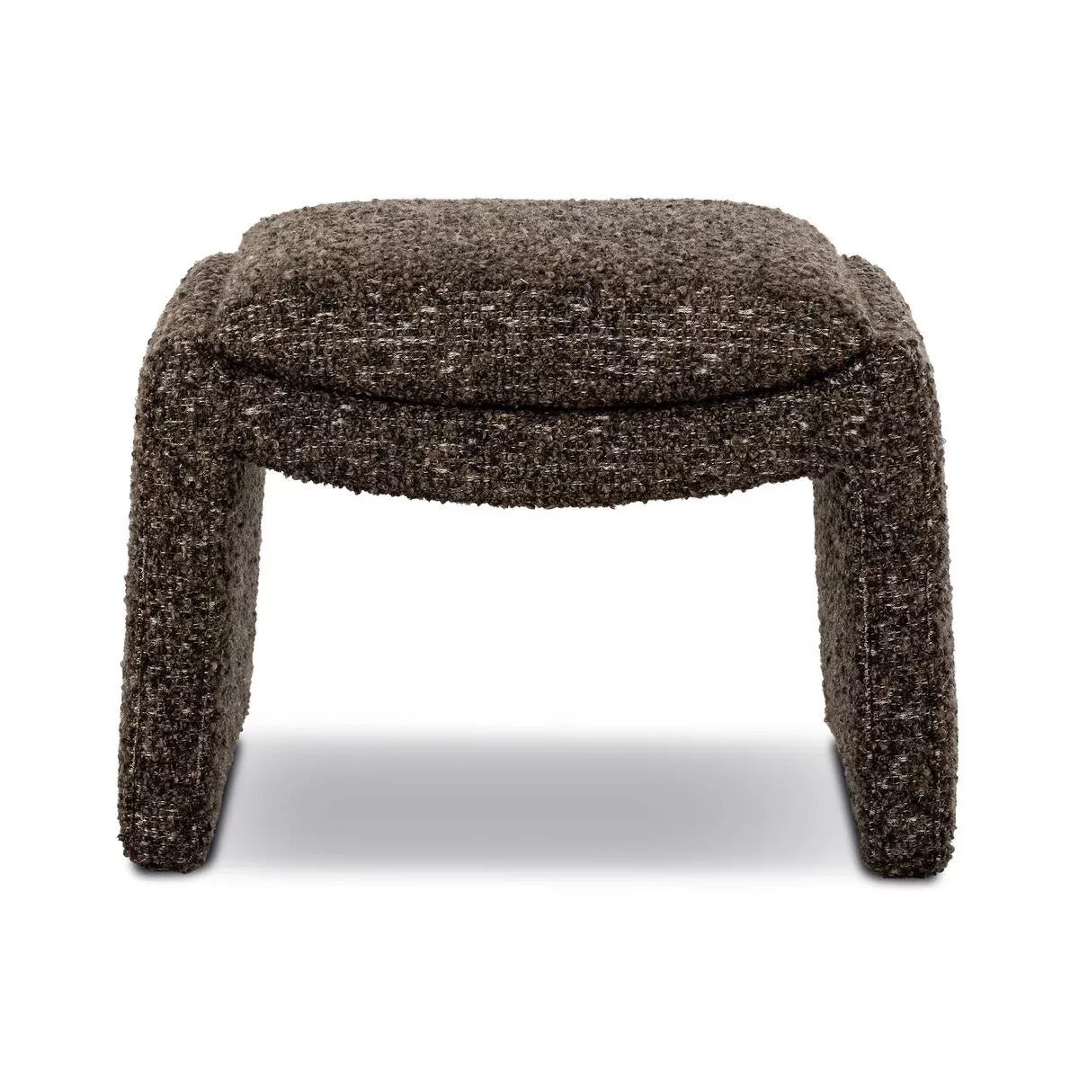 Four Hands Daniel Ottoman in Ivan Granite