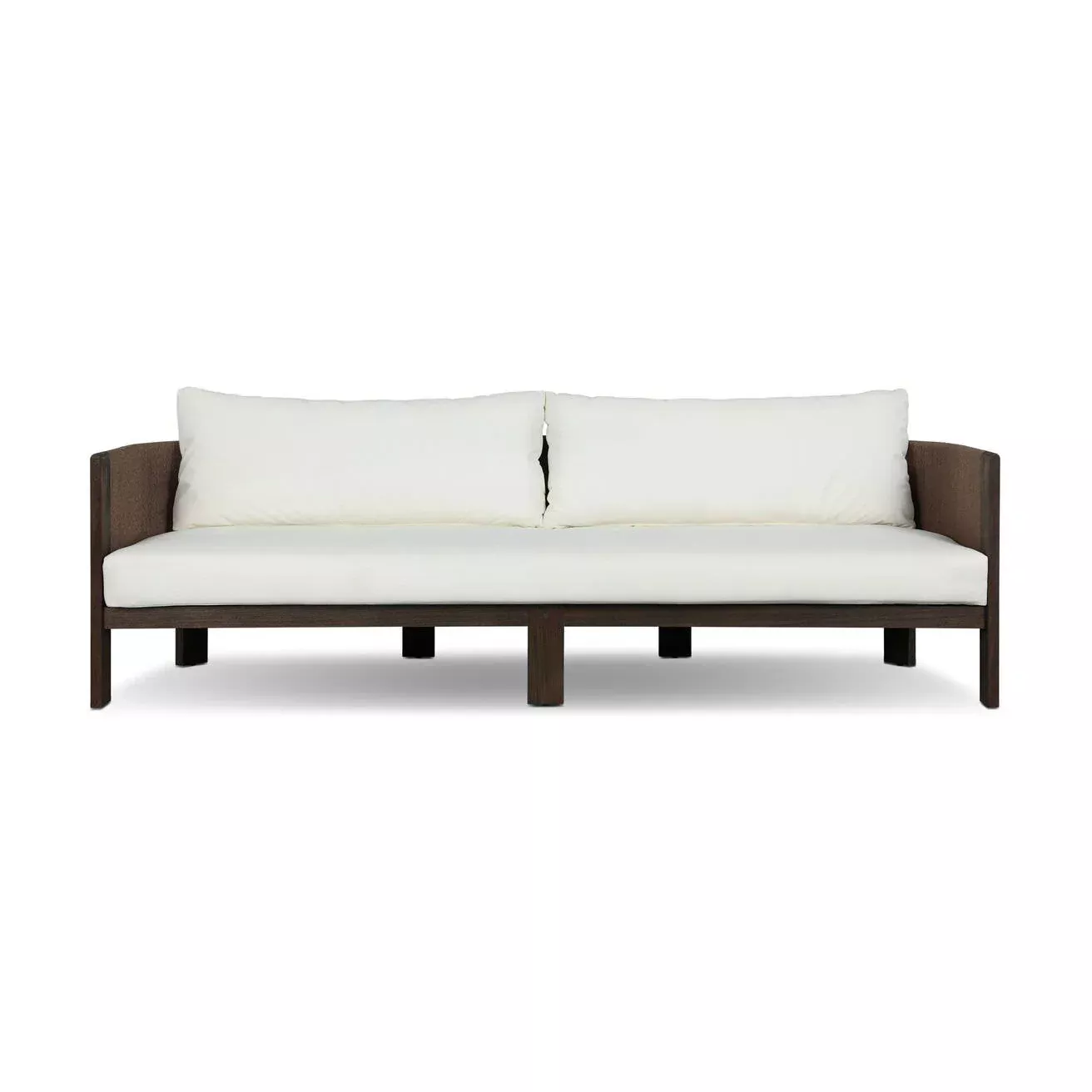 Four Hands Delancy Outdoor Sofa in Arashi Salt