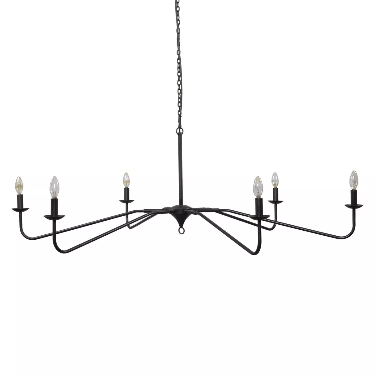 Four Hands Edlyn Chandelier in Antiqued Iron