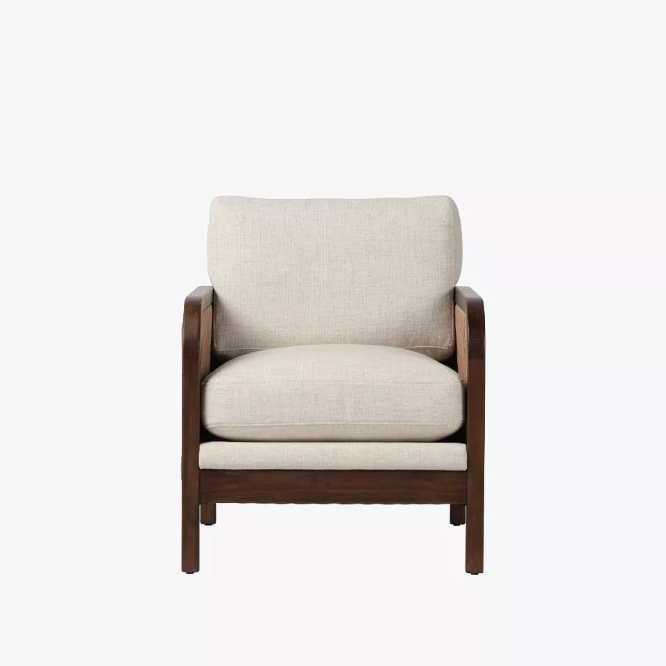 Four Hands Kalani Chair In Alcala Cream