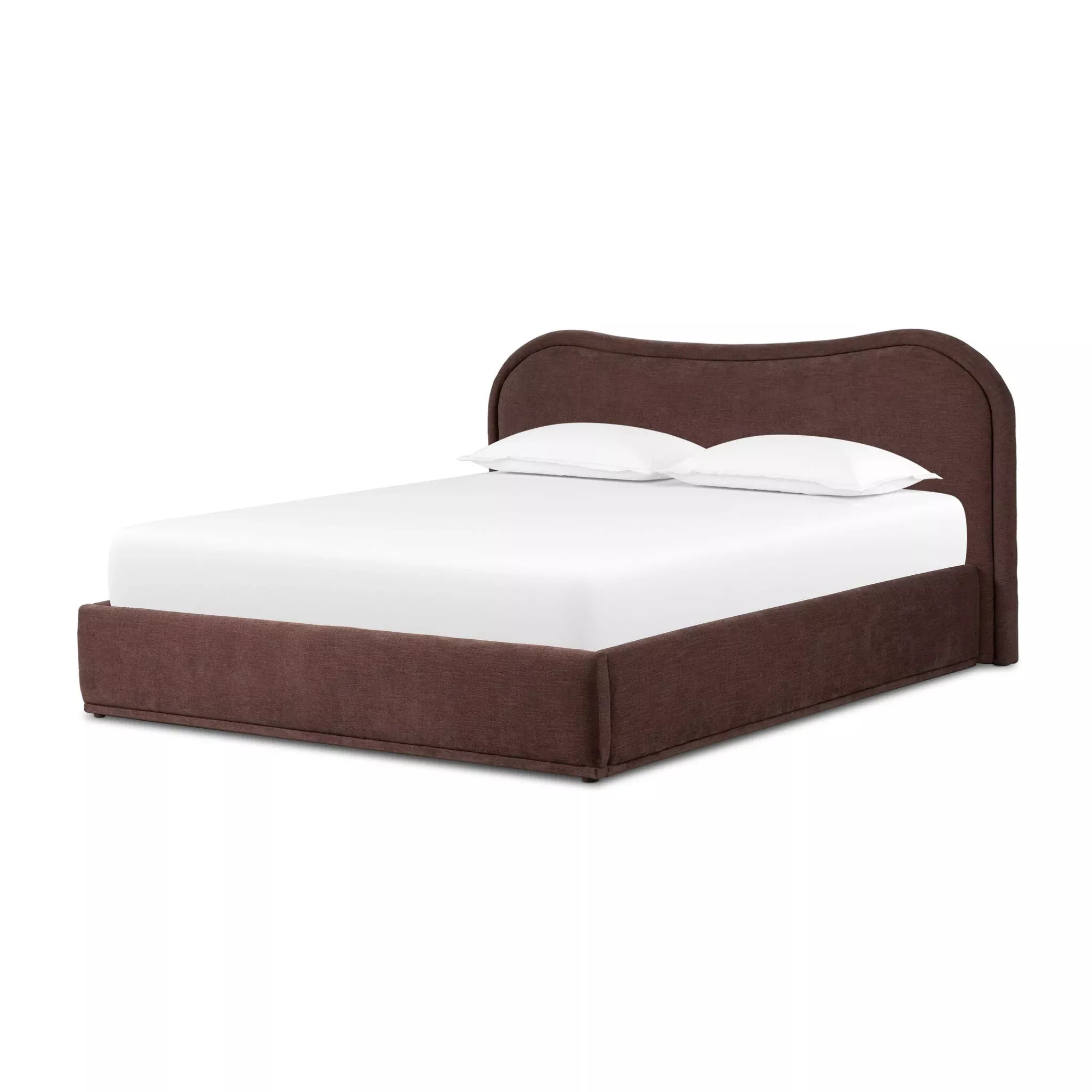 Four Hands King Julia Bed in Laughlin Plum