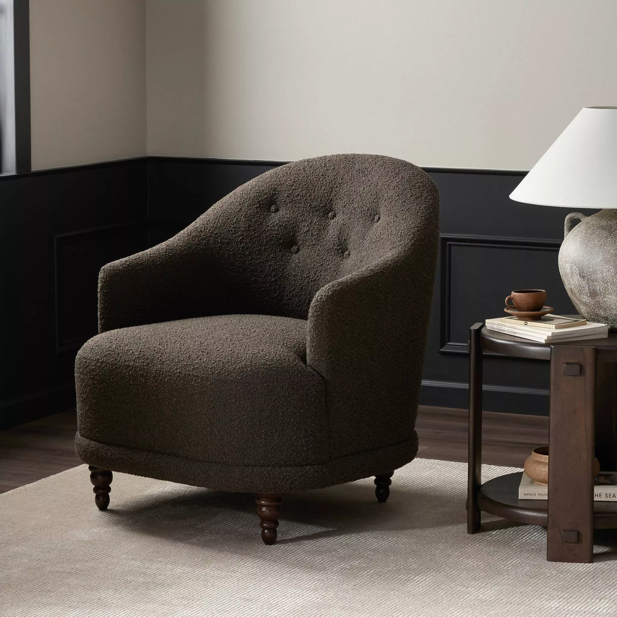 Four Hands Marnie Chair in Knoll Mink