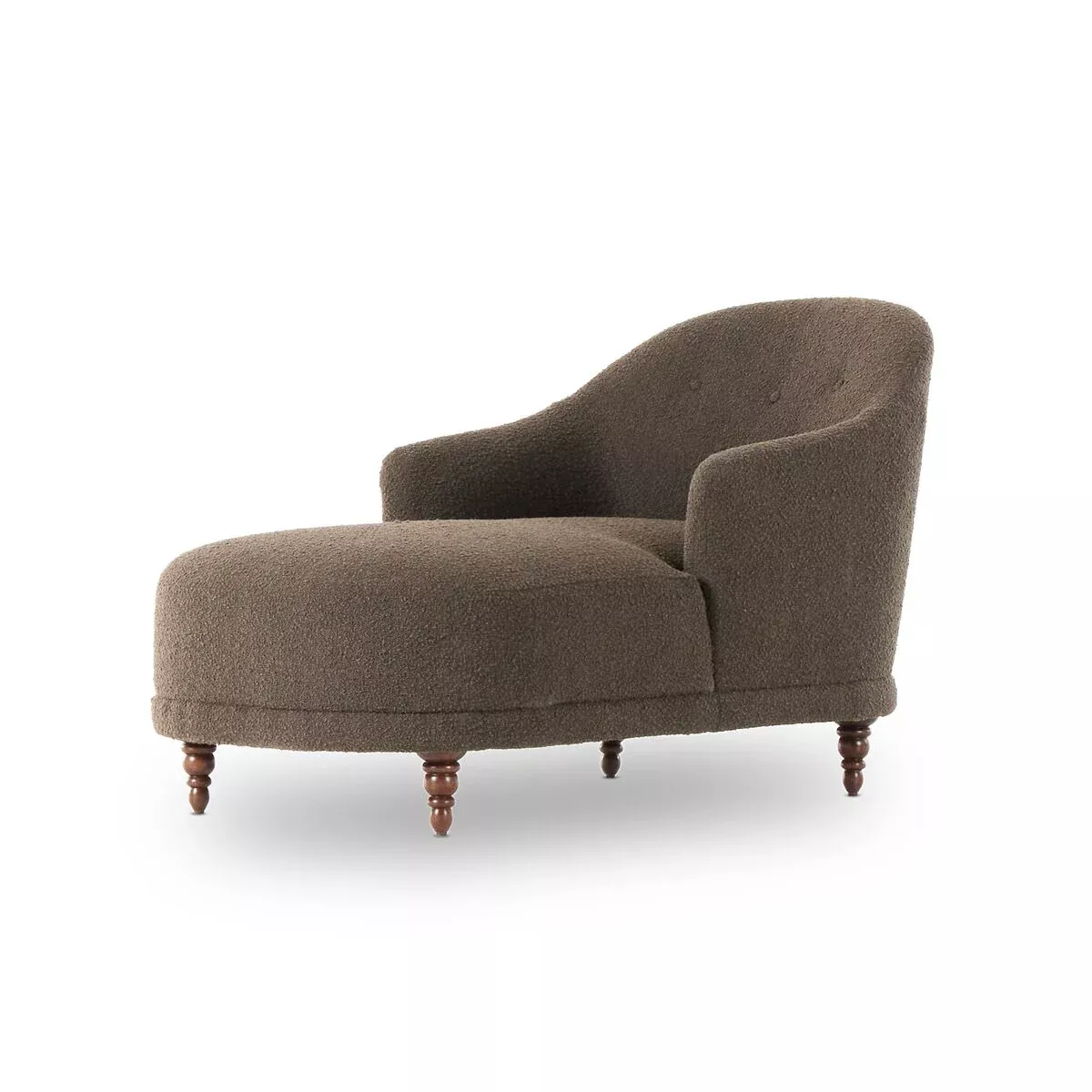 Four Hands Marnie Chaise Lounge in Knoll Mink