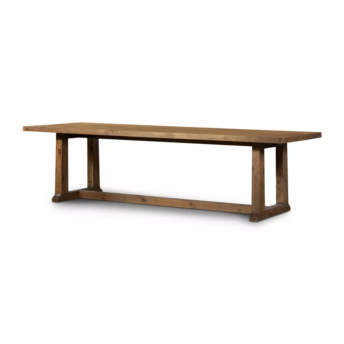 Four Hands Otto Dining Table 110" in Honey Pine