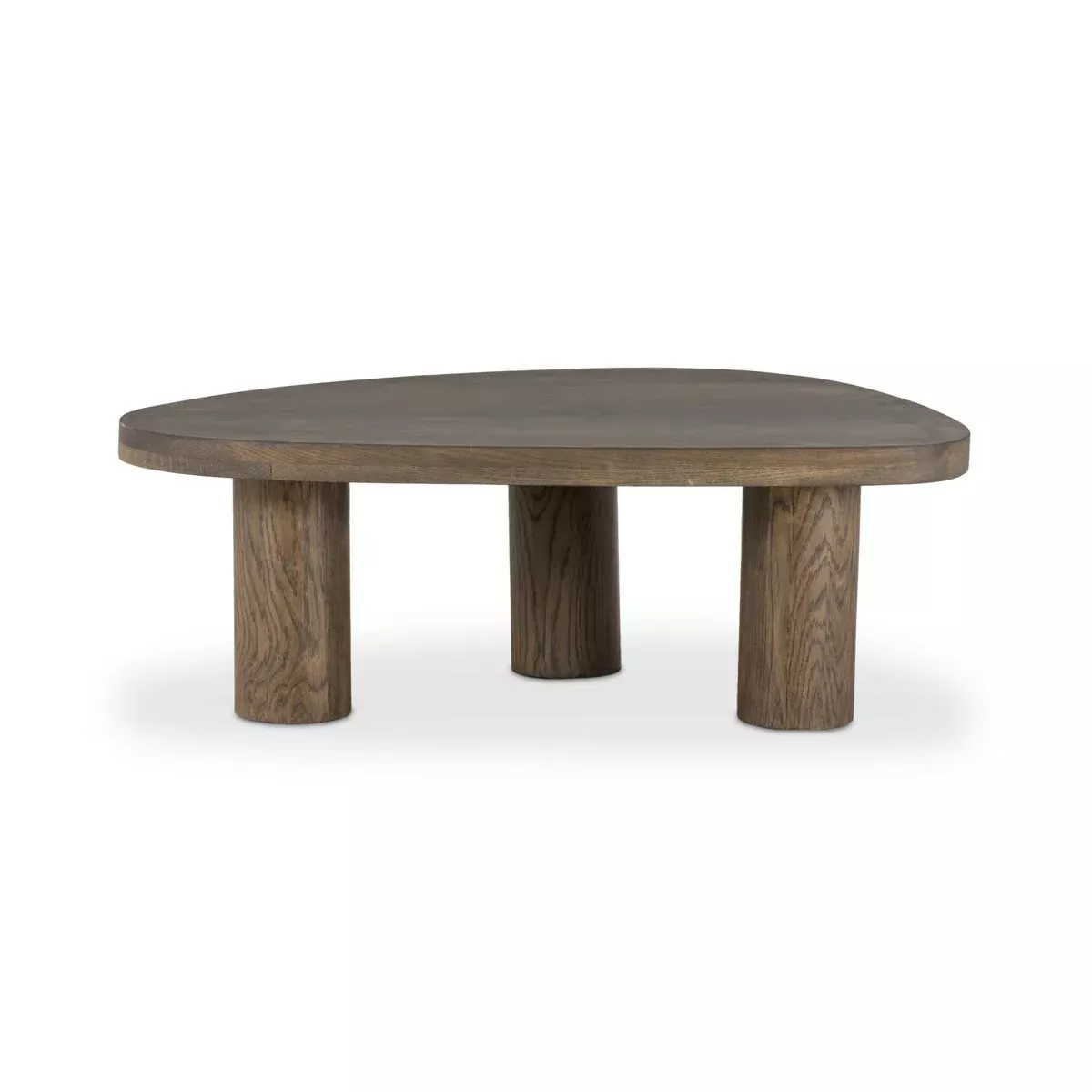 Four Hands Small Zion Nesting Coffee Table in Grey Tobacco Oak