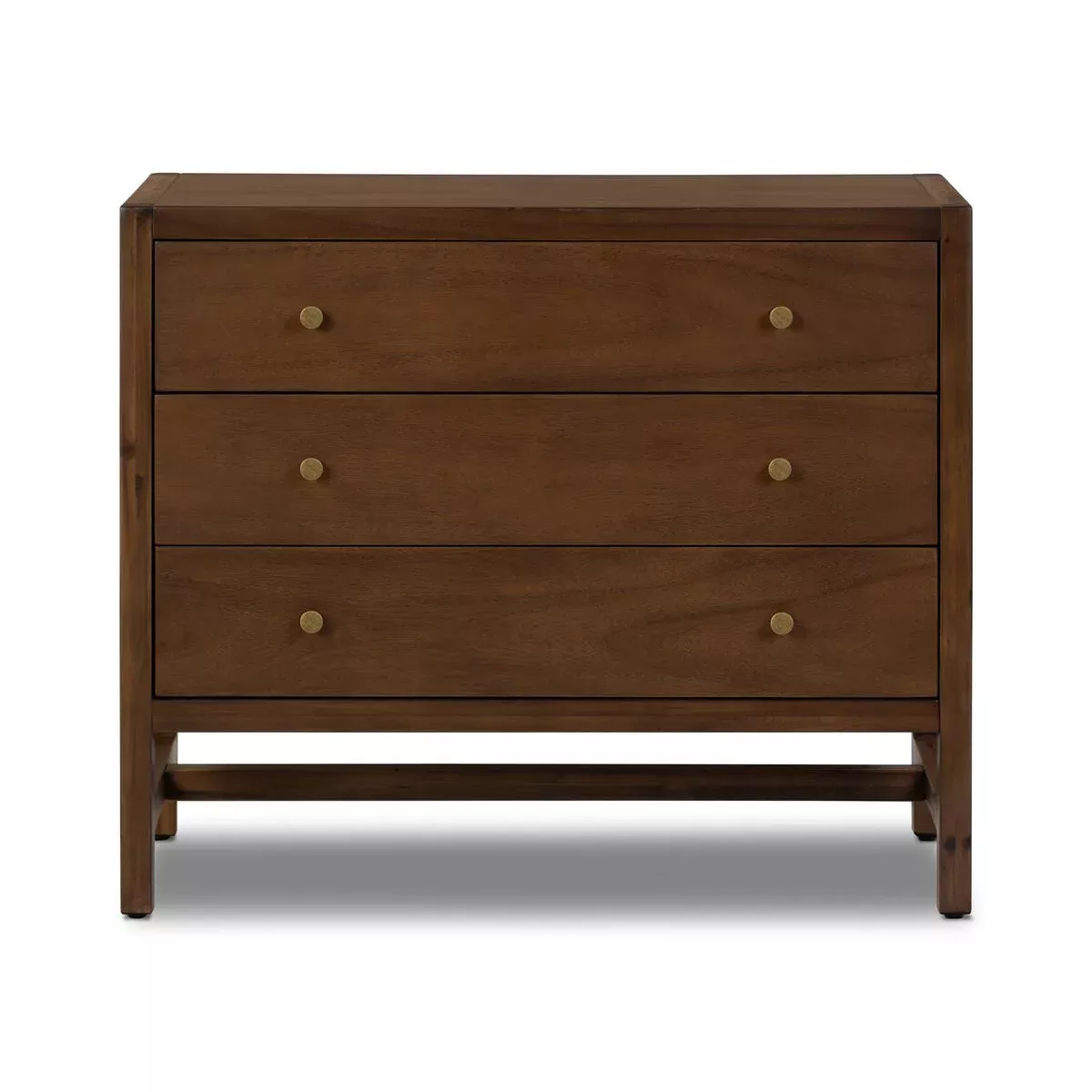 Four Hands Sullivan Nightstand in Saddle Tan Veneer