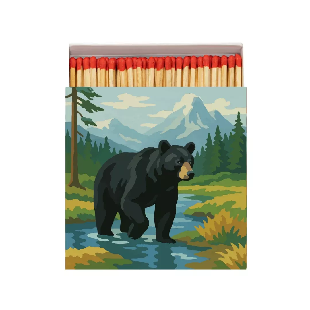 A-Frame Cabin & Bear Safety Matches