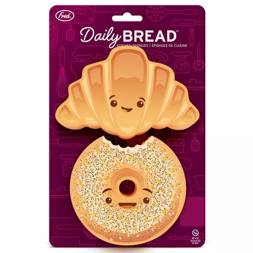 Fred Daily Bread Scrub Sponges – Set of 2