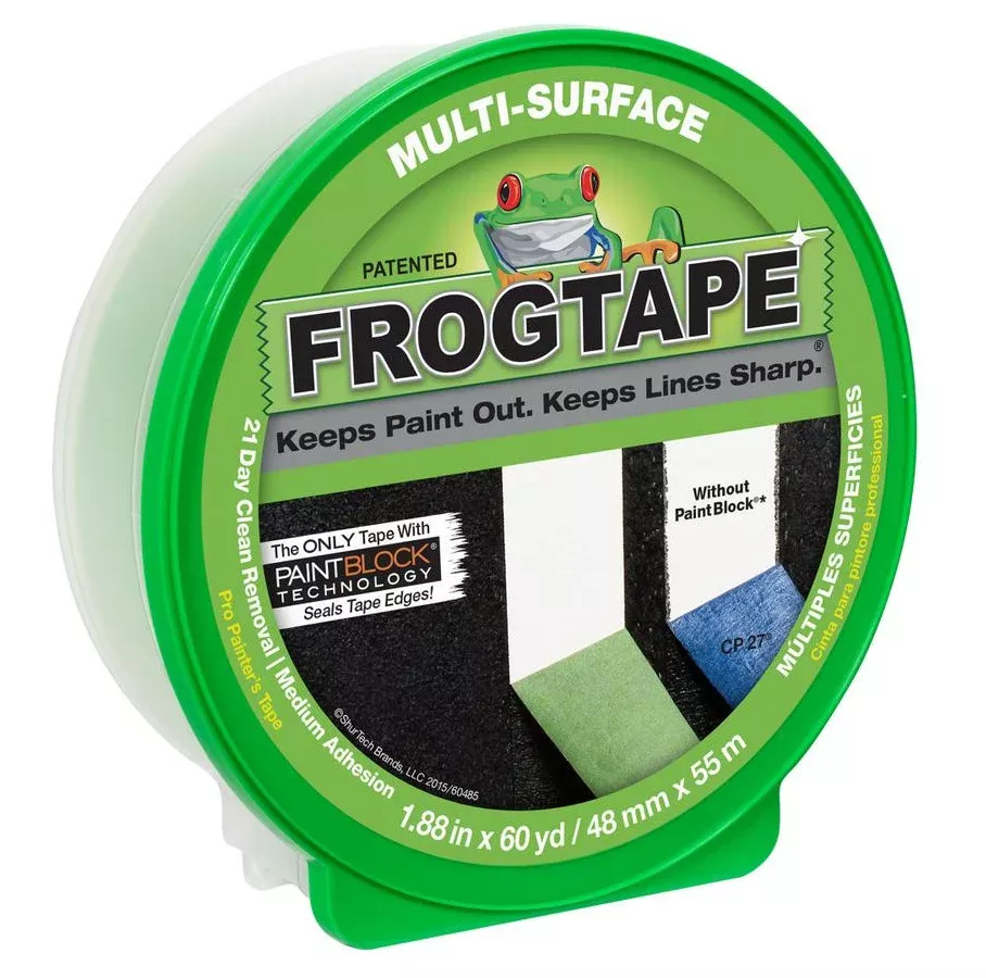 FrogTape Multi-Surface Painter's Tape with PaintBlock –1.88 in. x 60 yds.