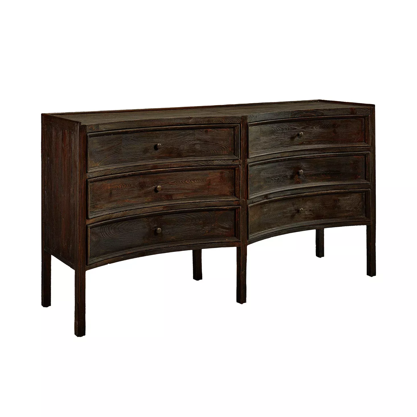 Furniture Classics Arma Double Crescent Chest in Dark Wash