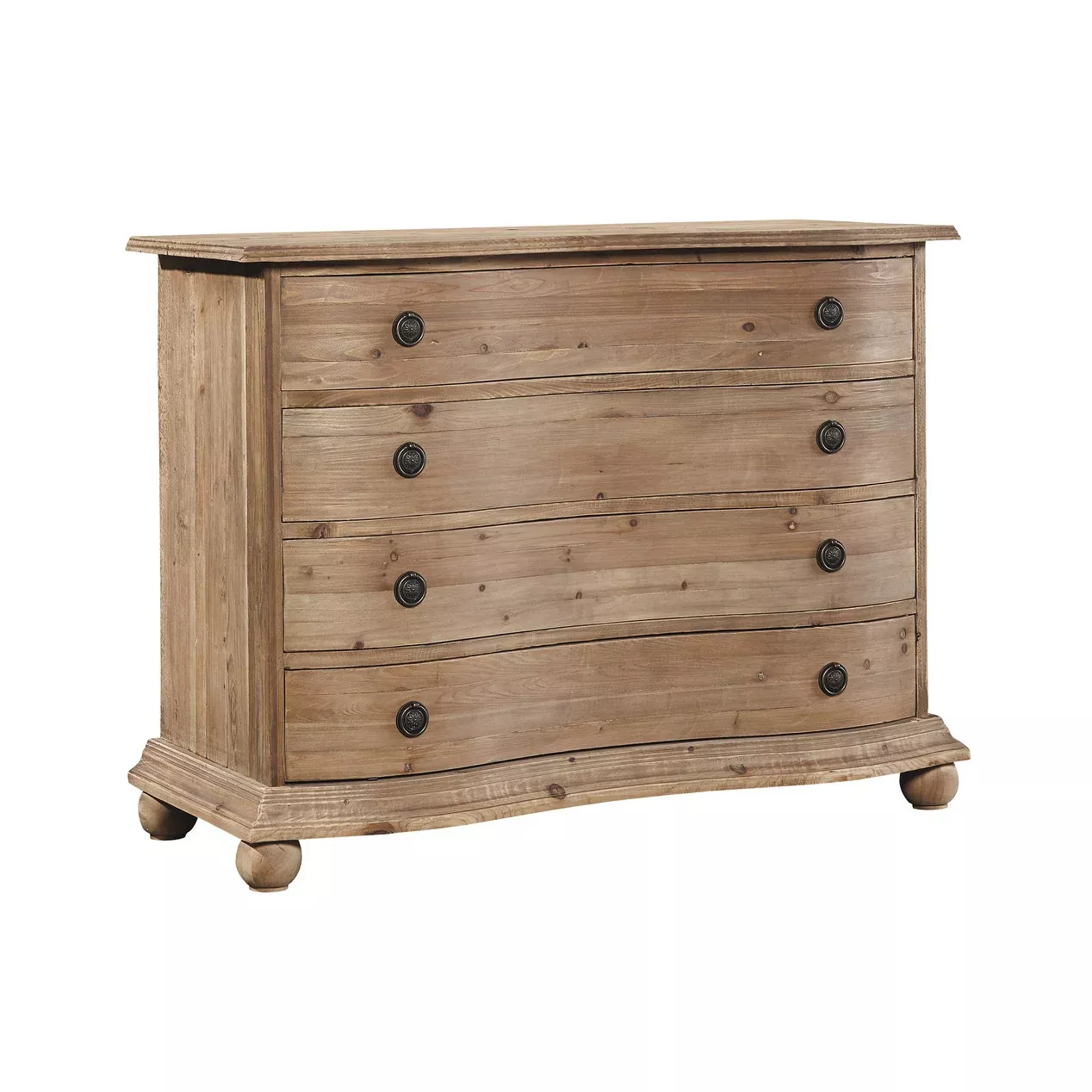 Furniture Classics Pine Bowfront Chest