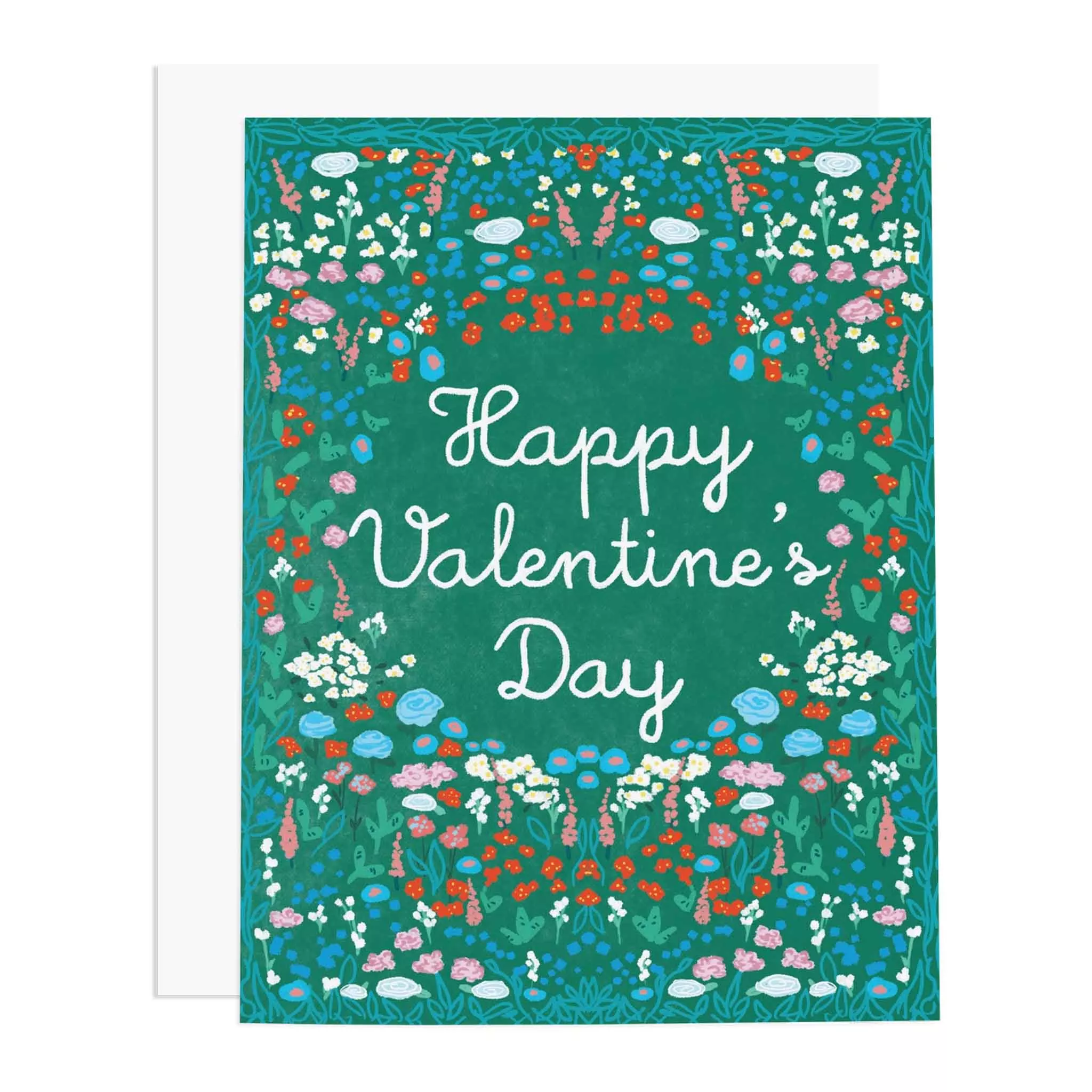 Garden Valentine Greeting Card