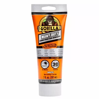 Gorilla Heavy Duty Construction Adhesive – 7 oz