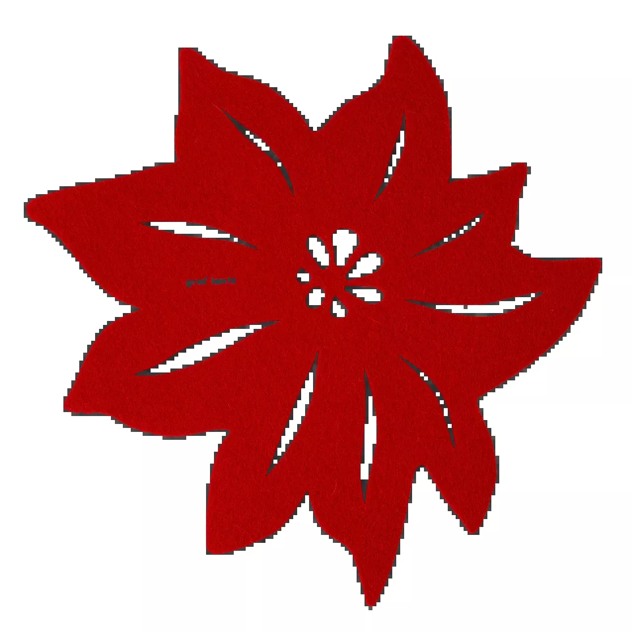 Graf Lantz Poinsettia Trivet – 10"