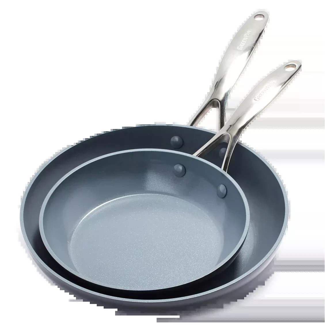 GreenPan Valencia Pro Ceramic Nonstick 8" and 10" Frypan Set