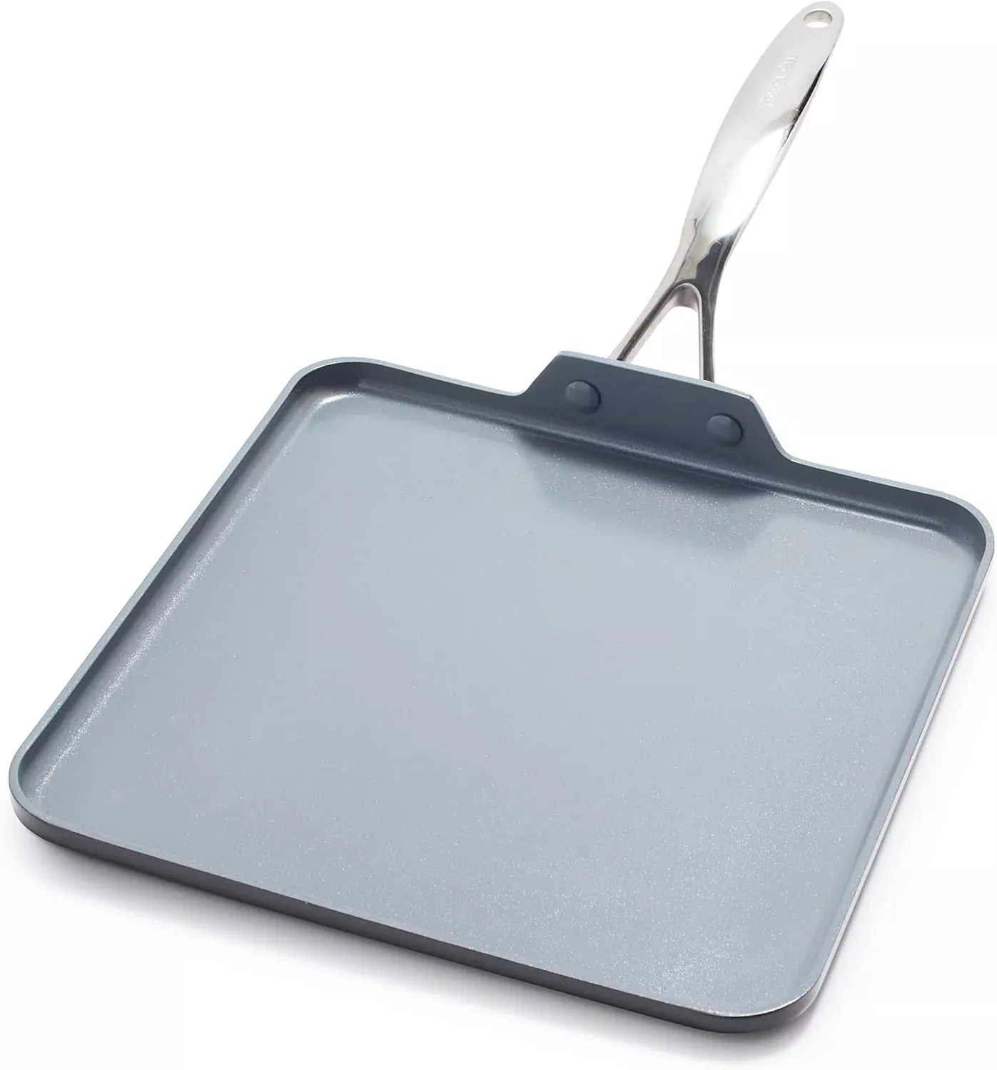 GreenPan Valencia Pro Hard Anodized Healthy Ceramic Nonstick Griddle Pan – 11"