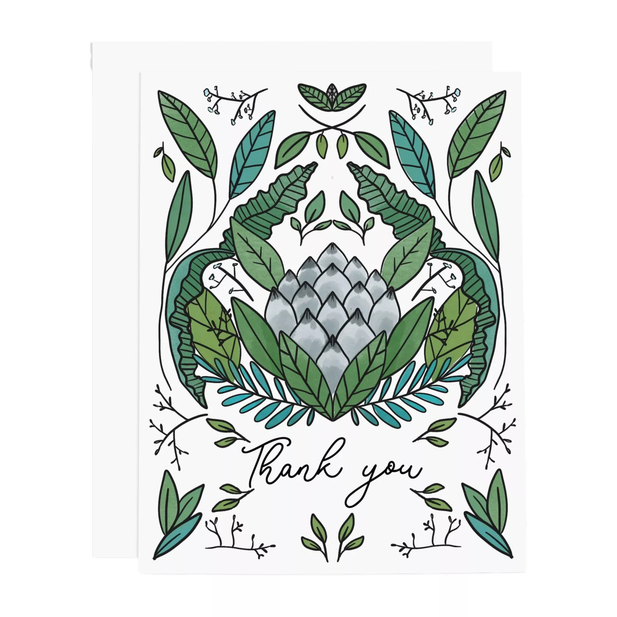 Harvest Thank You Greeting Card