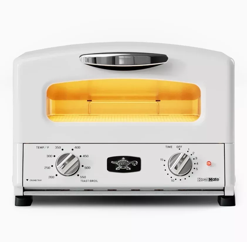 HeatMate Toaster Oven–White