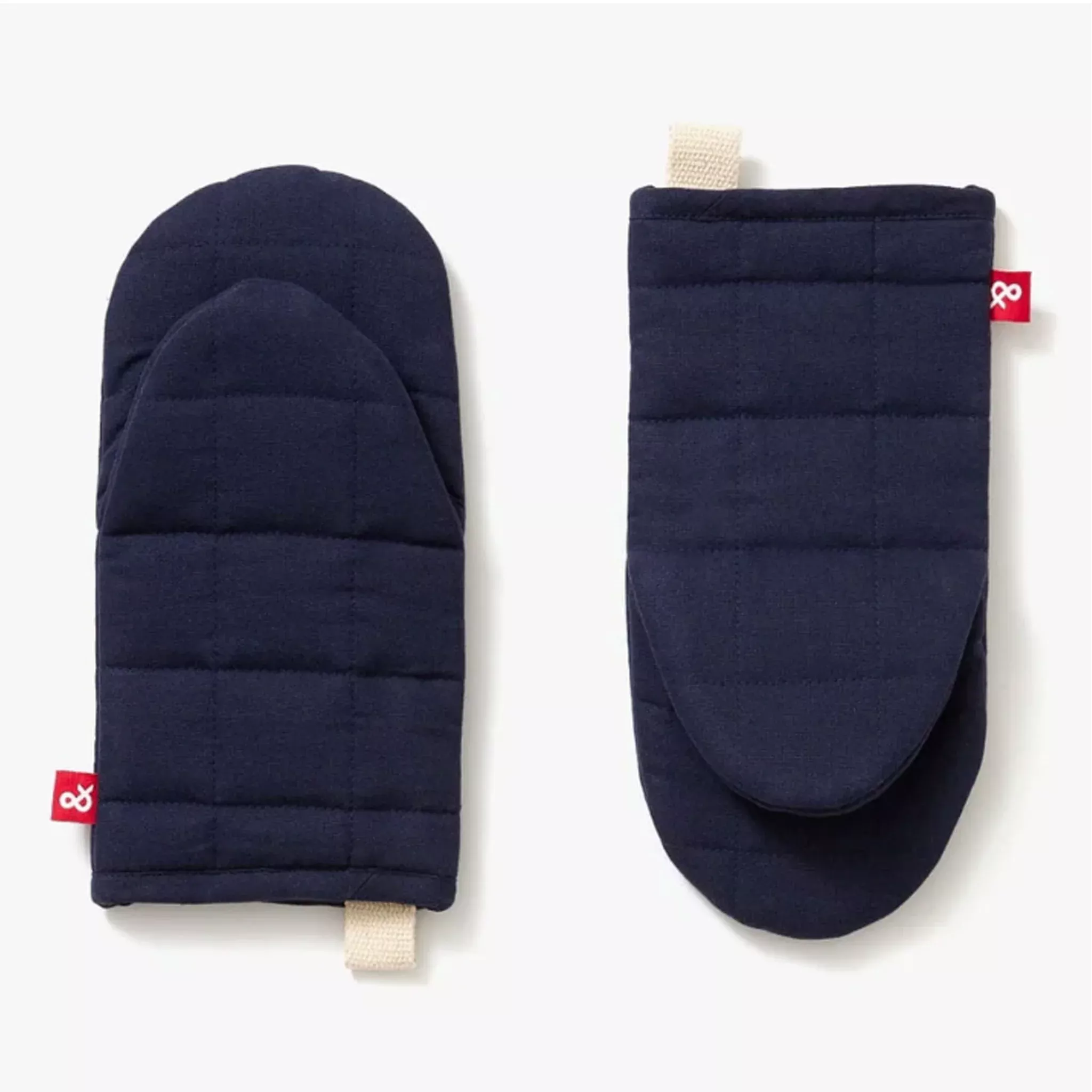Hedley & Bennett Blueberry Blue Oven Mitts