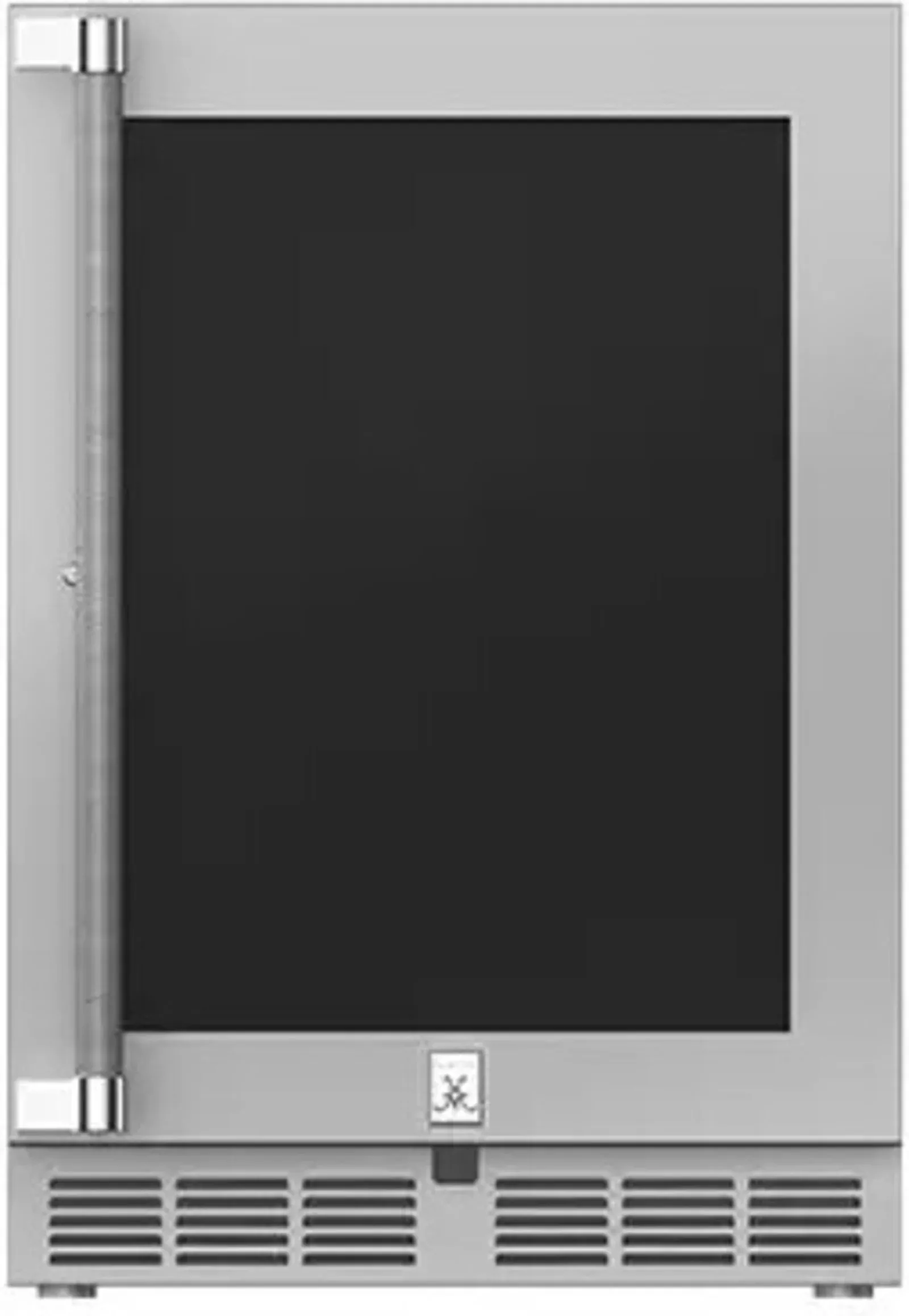 Hestan 24-Inch Outdoor Refrigerator With Lock, Right Hinge - GRGR24