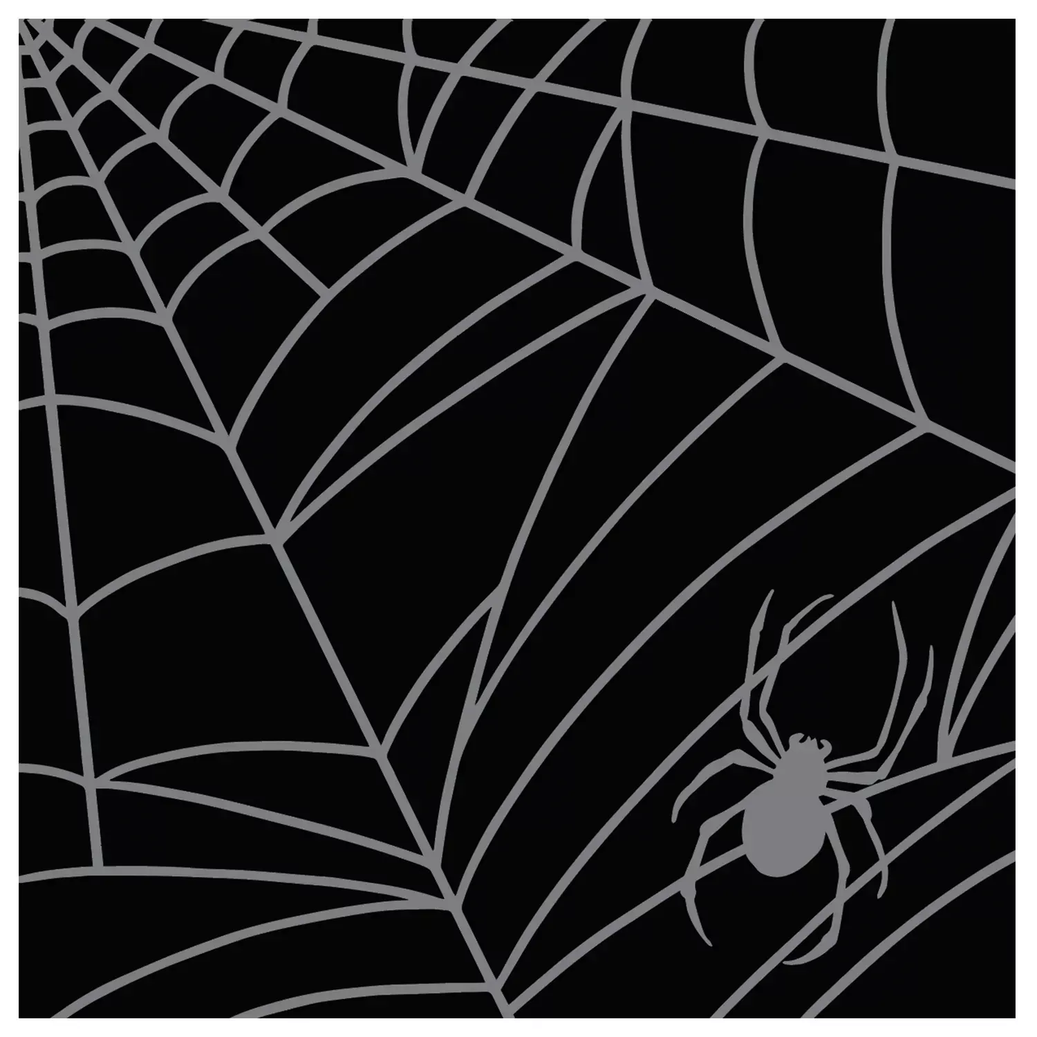 Hester & Cook Beverage Napkin – Spiderweb – 20pk