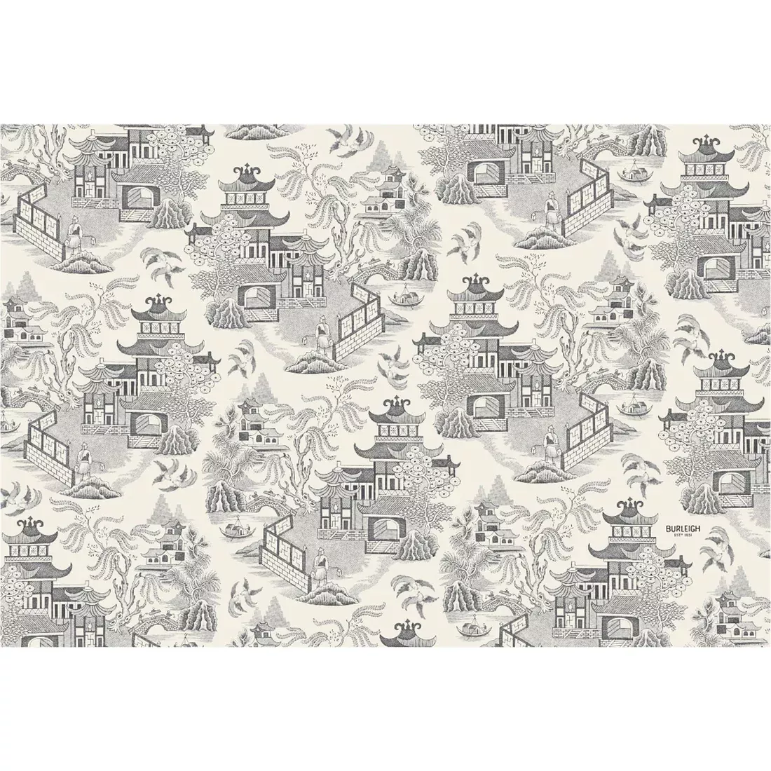 Hester & Cook Paper Placemats - Black Willow – 18 Per Package