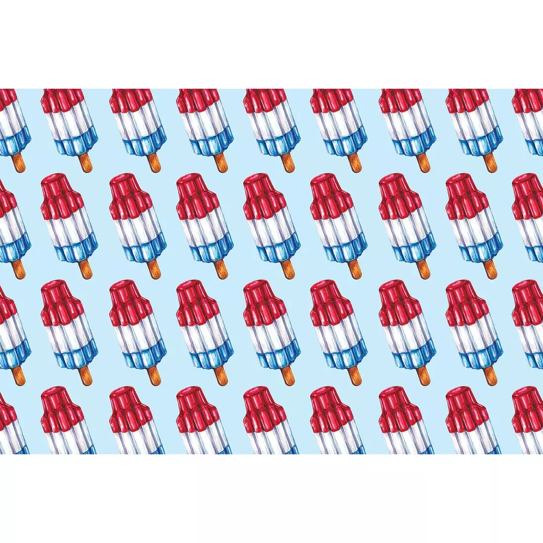 Hester & Cook Paper Placemats - Rocket Pop – 18 Per Package