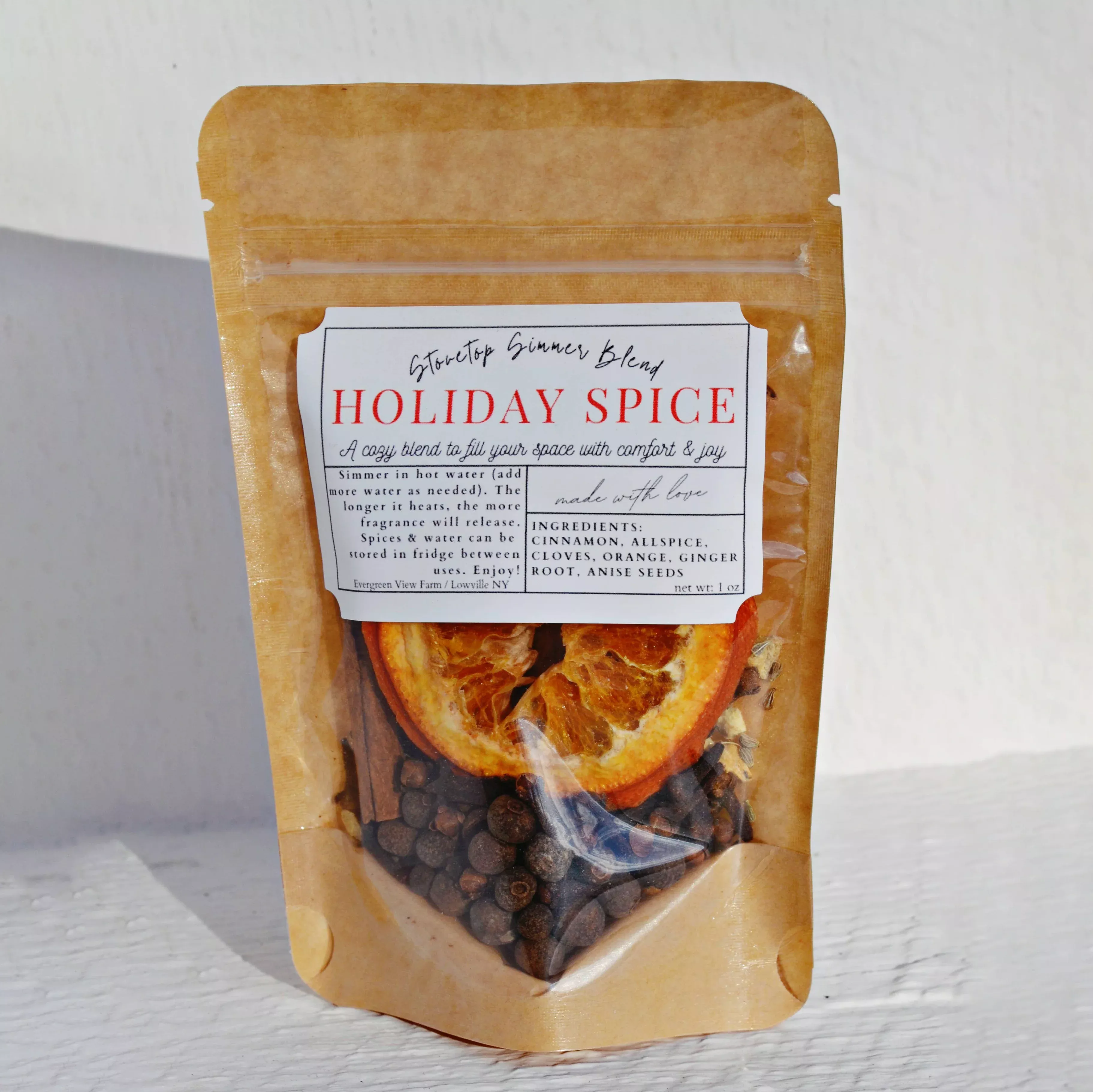 "Holiday Spice" Simmer Pot Spice