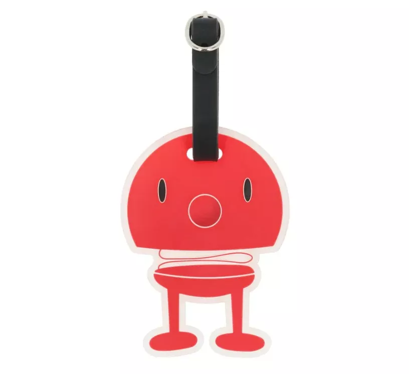 Hoptimist Bag Tag – Red