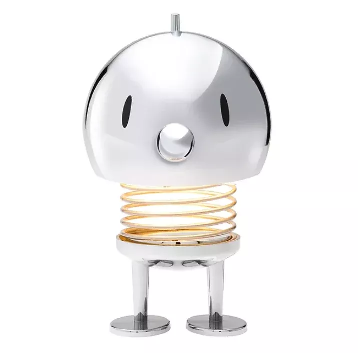 Hoptimist Bumble Spring Lamp Large – Chrome