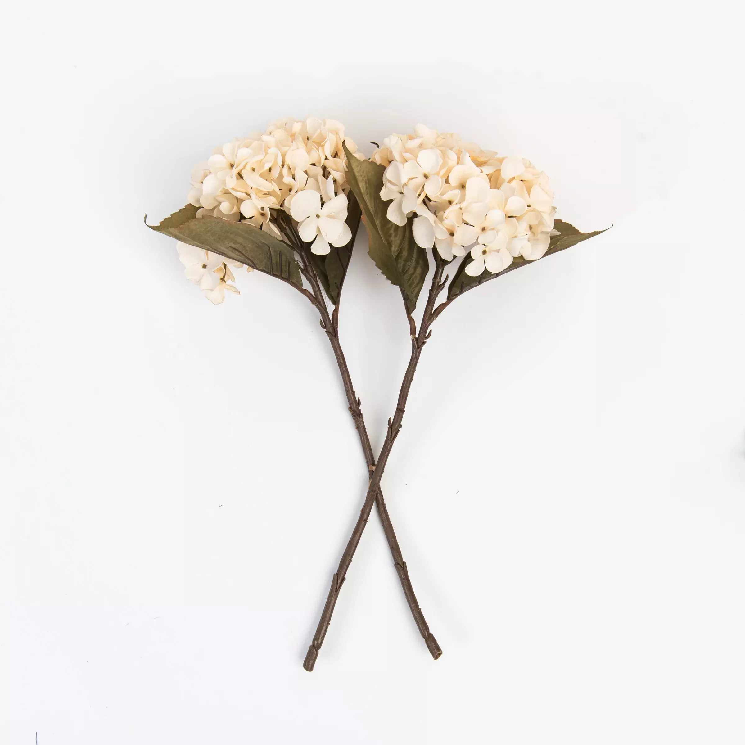 Hydrangea Floral Stem in Cream