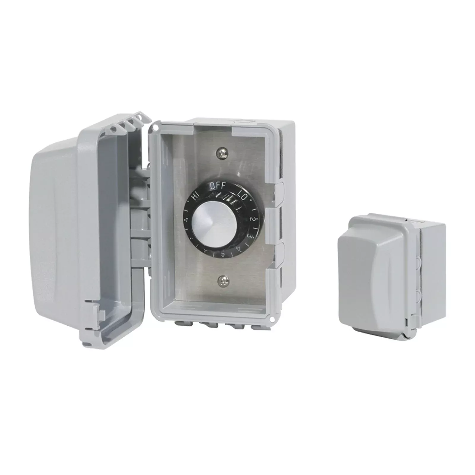 Infratech INF Input Heat Regulator Single Switch w/ Surface Mount and Weather Proof Gang Box 240 Volt - 14 4220