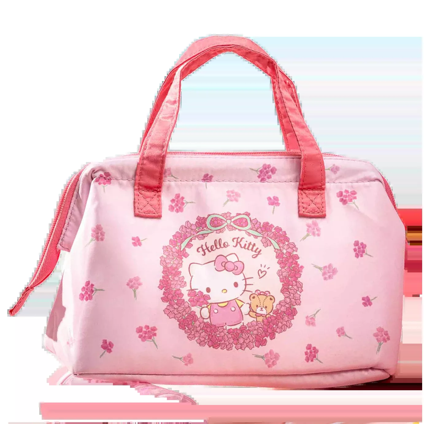 Insulated Lunch Tote Bag – Hello Kitty Floral Wreath