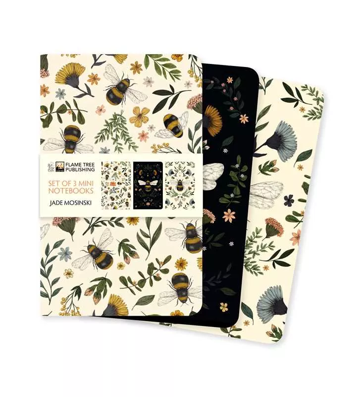 Jade Mosinski Mini Notebooks, Set of 3